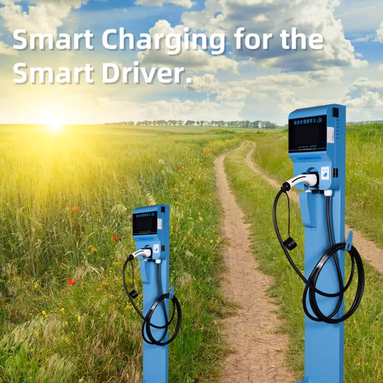 플라스틱 쉘이 있는 방수 전기 자동차 Type1/2 자동차 7kw AC EV 충전기